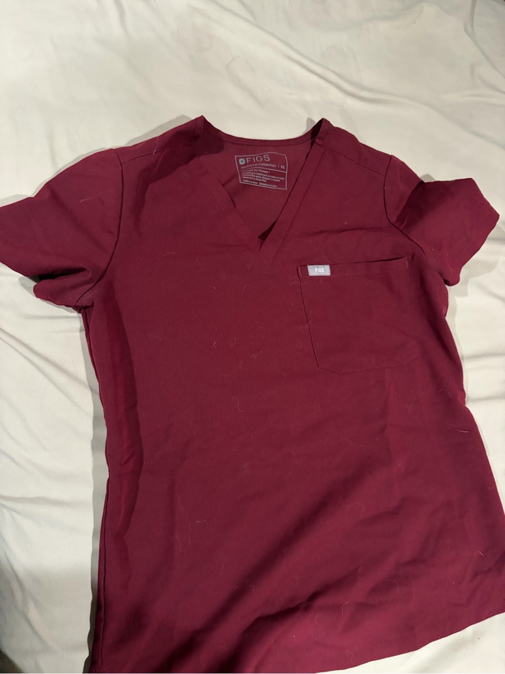 Figs top XS

Burgundy/maroon